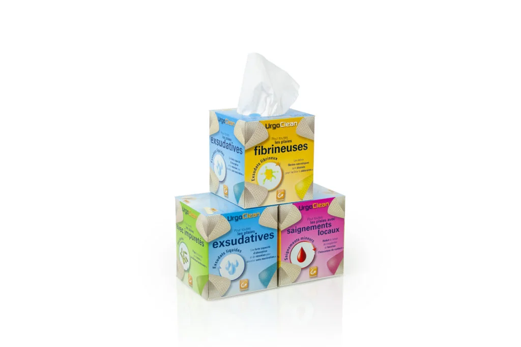Tissue boxes met bedrukking
